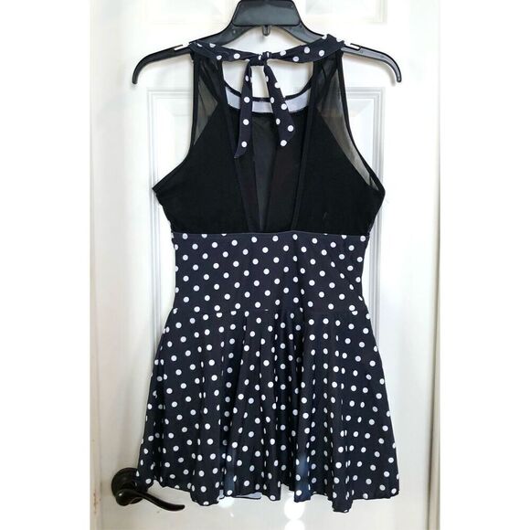 AMAZON - NW0T - L Sz M 1-Piece Tummy Control Halter Swimdress/.Figure Flattering - Picture 3 of 16